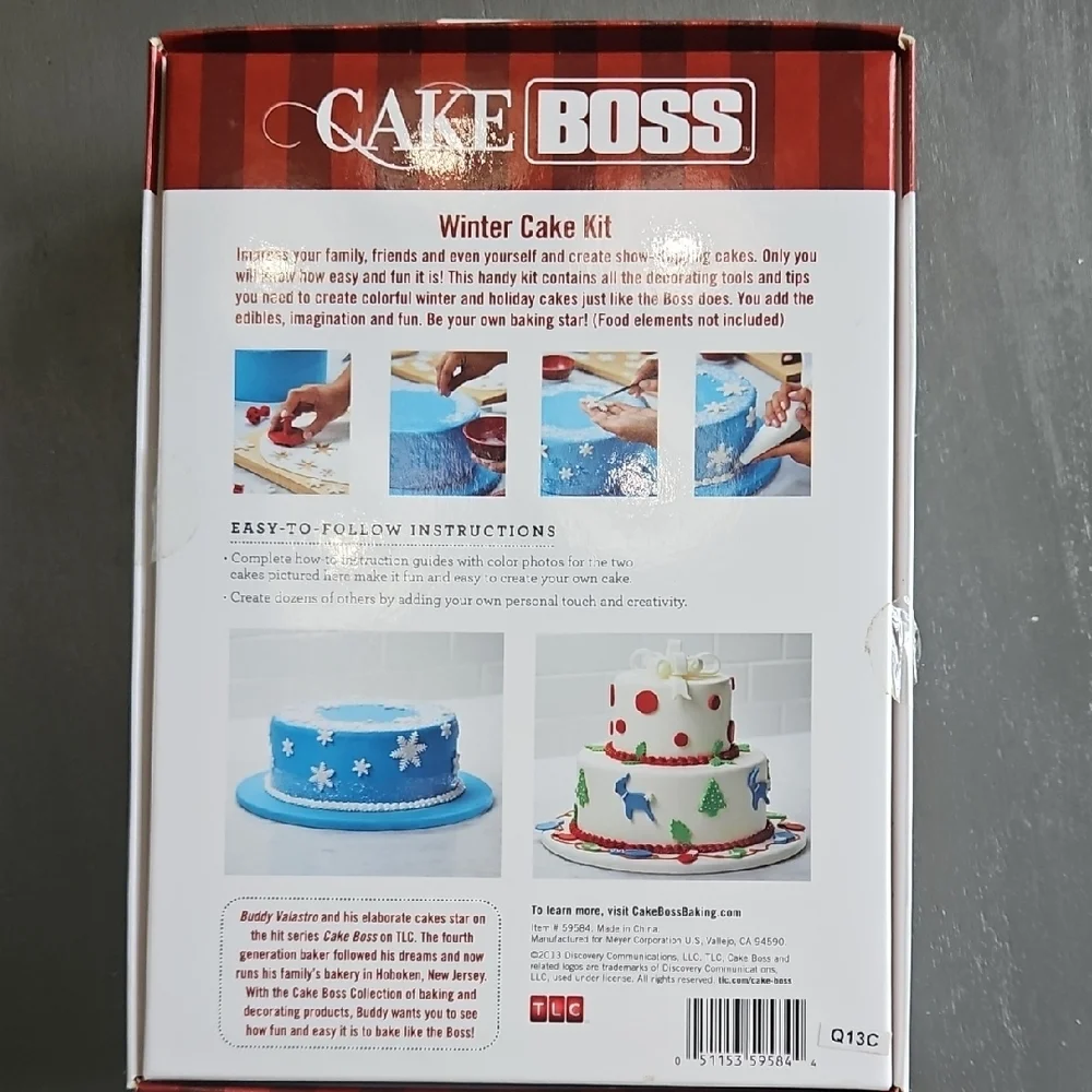 Winter Cake Kit - Blue